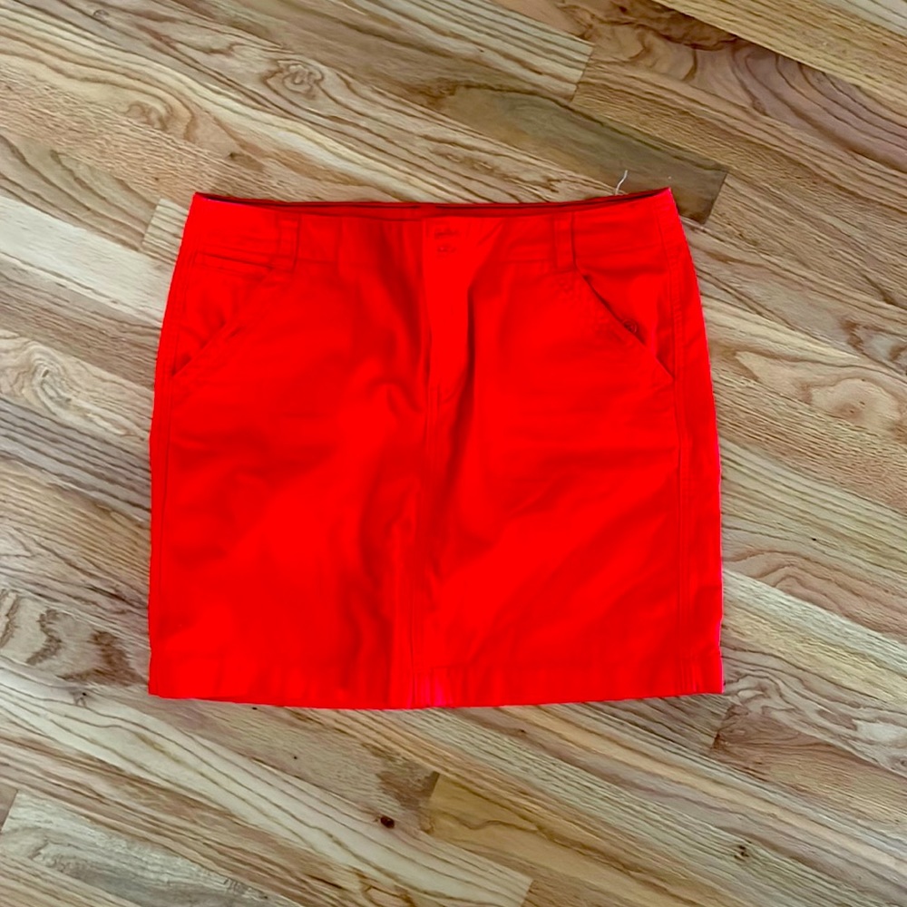 Red Tommy Hilfiger skirt